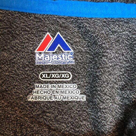 Carolina Panthers Majestic gray football team tee t-shirt size XL - Picture 5 of 8